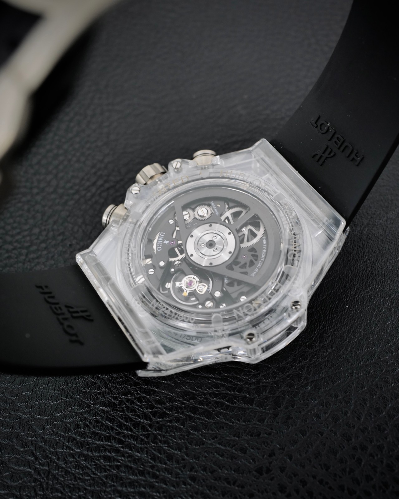 HUBLOT Big Bang Unico Magic Sapphire 411.JX.1170.RX Full Set 2019 Box Card Paper