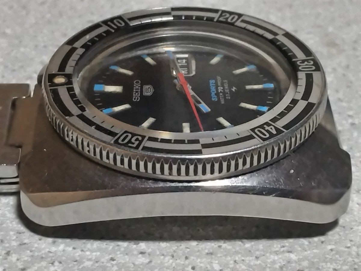 Seiko 5126-8130 5 Sports Original Automatic Vintage Watch Working Japan