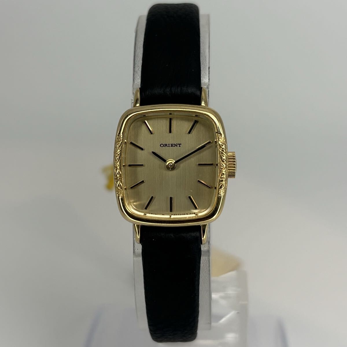 Deadstock ORIENT Elegance Special 1970s Vintage Hand-Winding Watch Gold 19mm