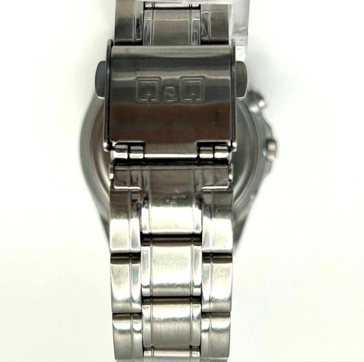 Citizen Q Q Date Black Men’s Watch Eco Drive Radio Solar Working HR15