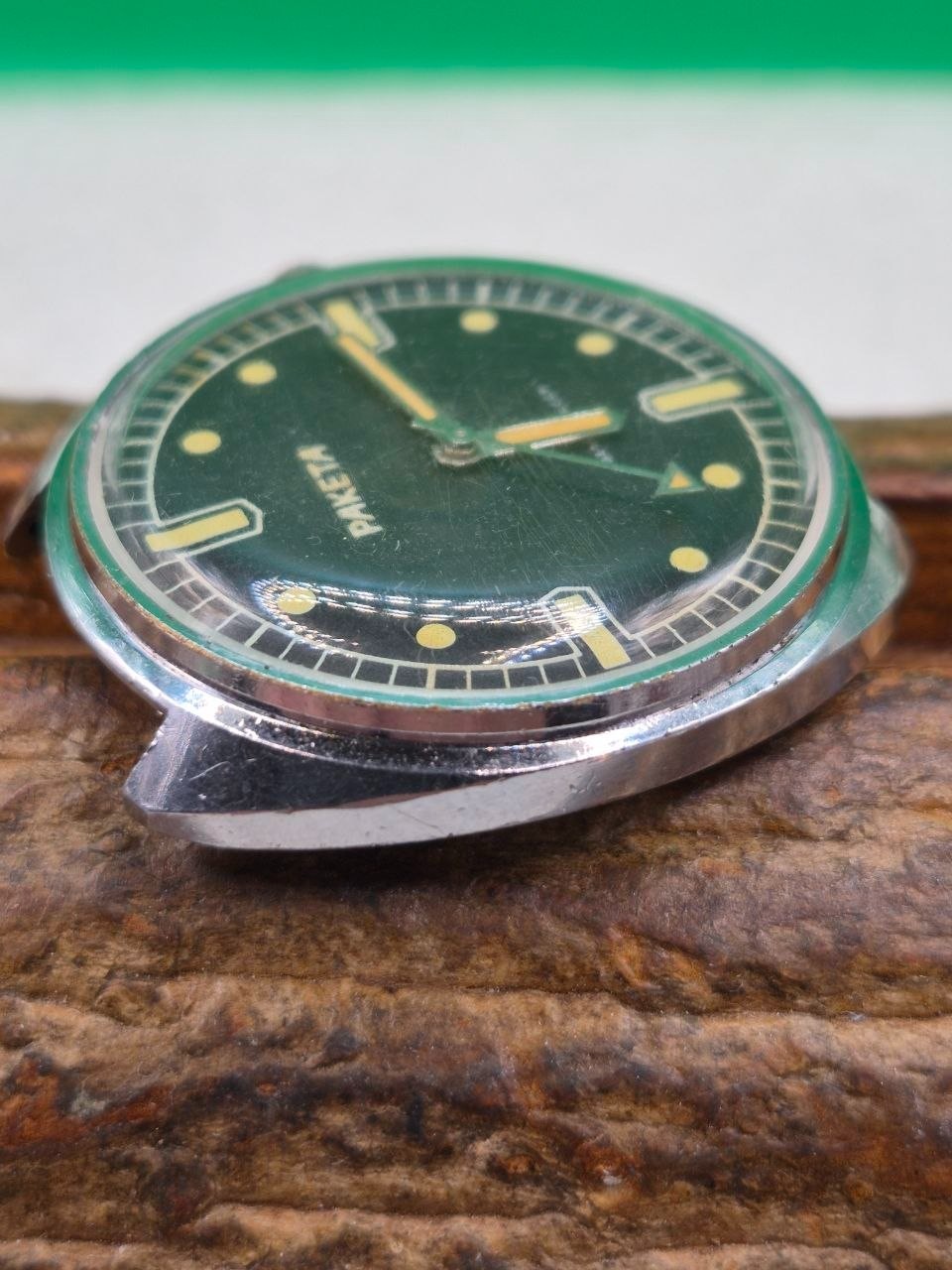 Vintage Soviet mechanical wristwatch RAKETA 2609 HА.