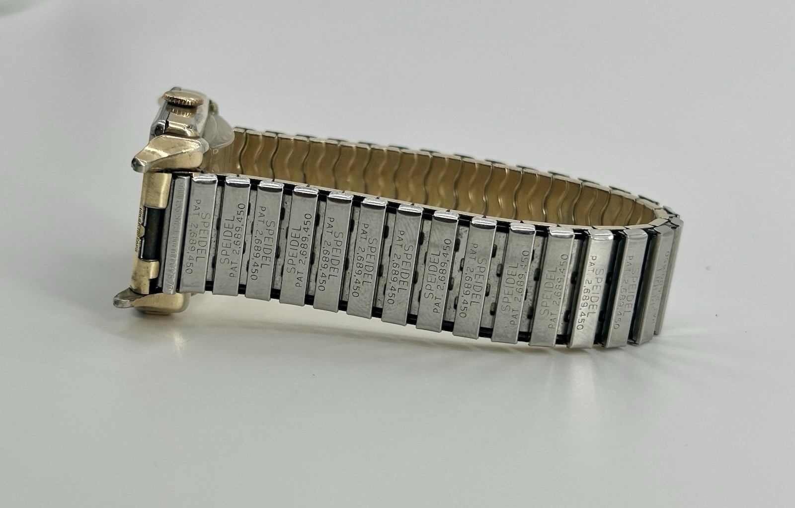 Vintage Benrus Tank Watch Manual Wind Ruby Marker Dial Art Deco 10K RGP Runs