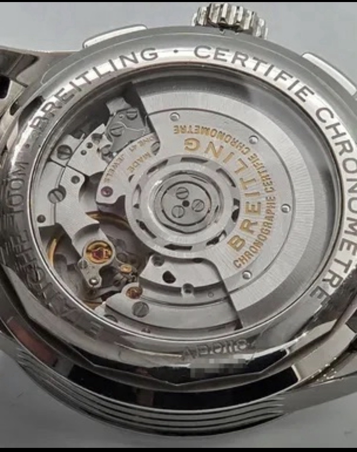 Breitling Premier Chronograph 42MM Silver Dial Steel Bracelet AB0118221G1A1