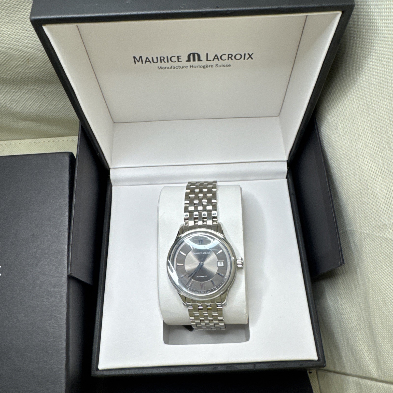 Maurice Lacroix Les Classiques Date 38mm Swiss Automatic Men’s Watch LC6027