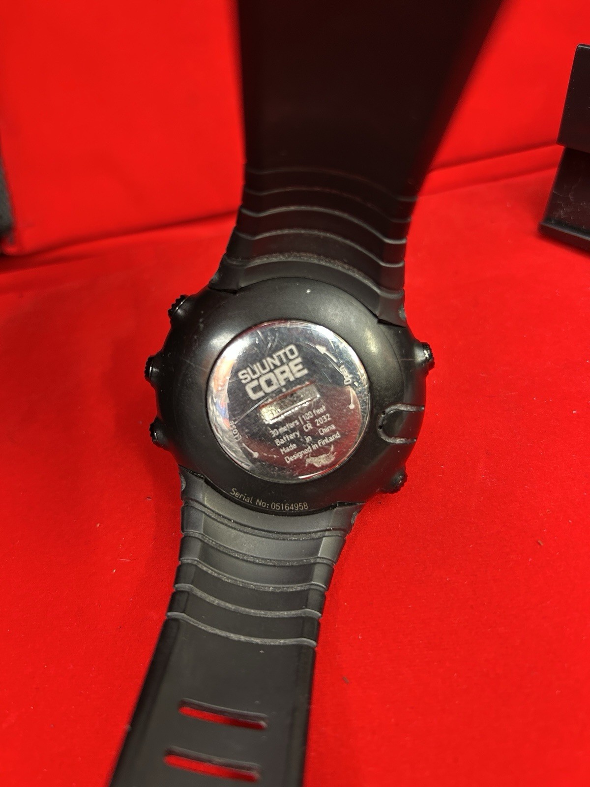 Suunto Core All Black SS014279010 Digital Watch Altimeter Barometer Compass