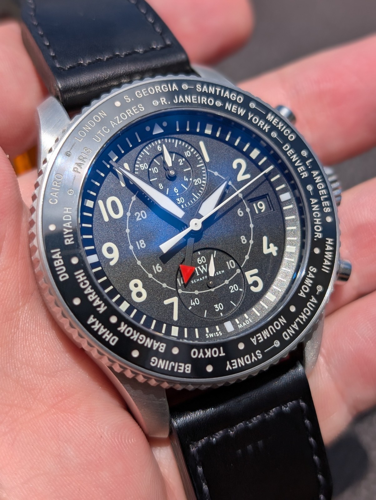 IWC Pilot’s Watch Timezoner Chronograph Reference IW395001