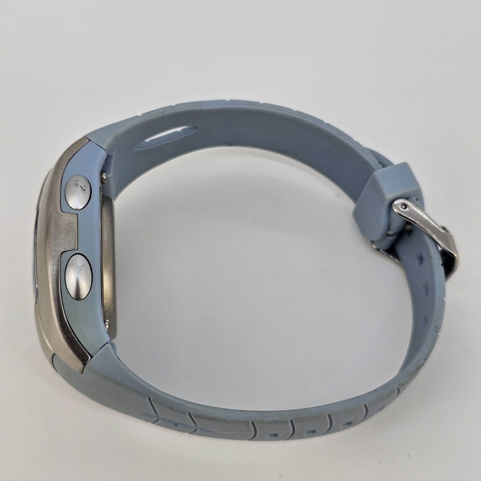 Sportline Heart Rate Women’s Watch 35MM Gray Plastic Bands New Battery