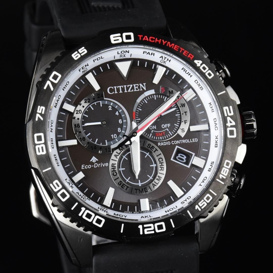 CITIZEN Automatic Watch 18cm 7.09in Silver Dial 38mm Vintage Rare Mens Working