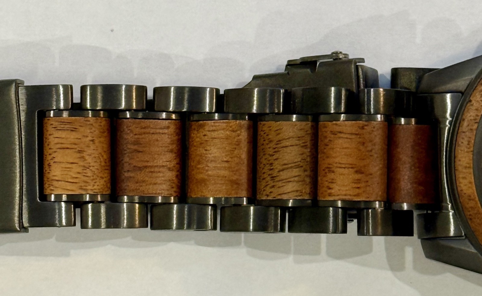Holzkern Dolni Automatic Mens Watch Wood and Gunmetal