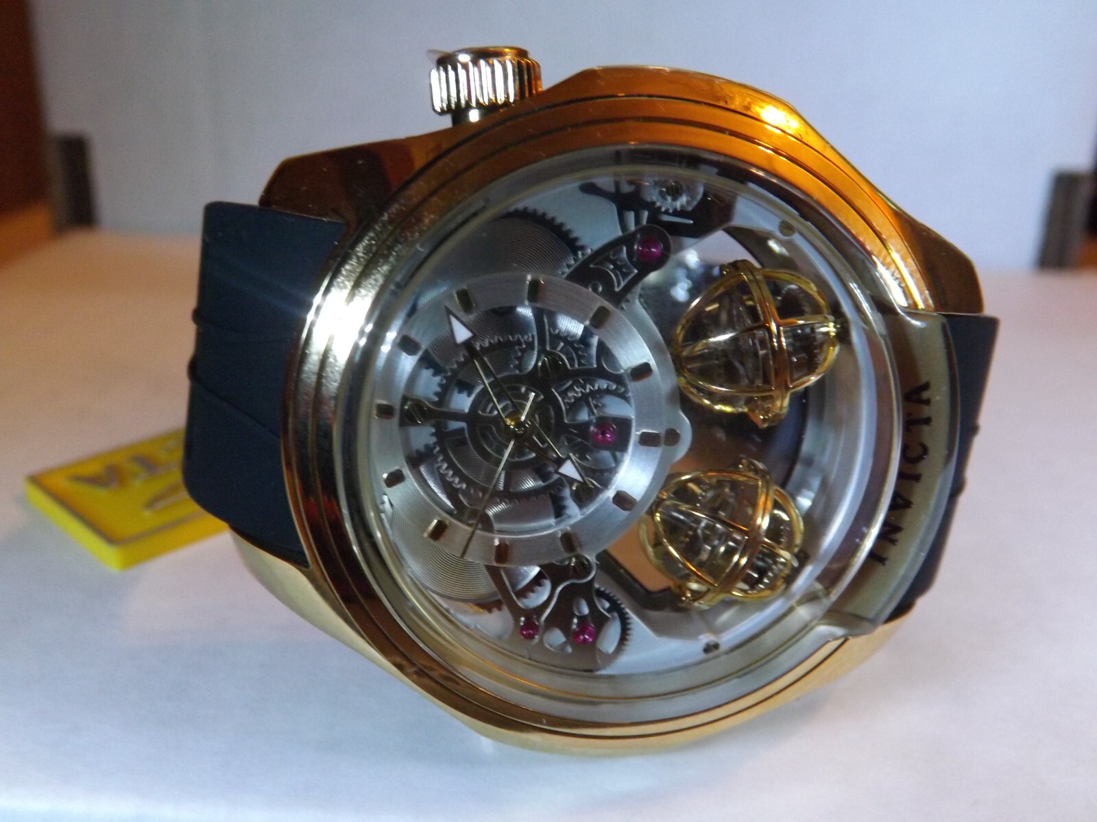 Invicta Mens Specialty Twin-Axis Watch (Model# 47375) Quartz – 30WR -Brand New