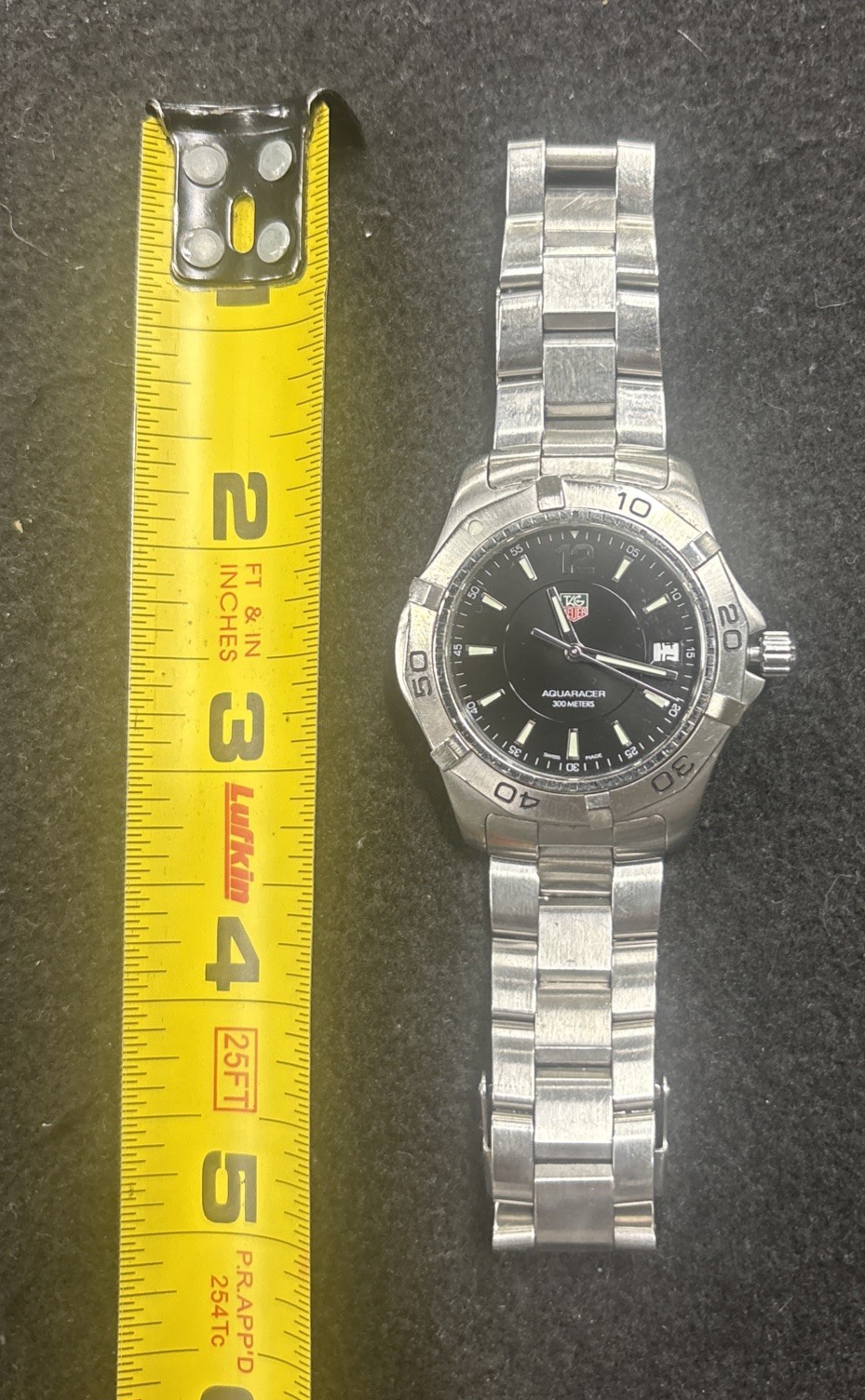 Tag Heuer Aquaracer WAF1110 Quartz Stainless Steel Watch 300 Meters