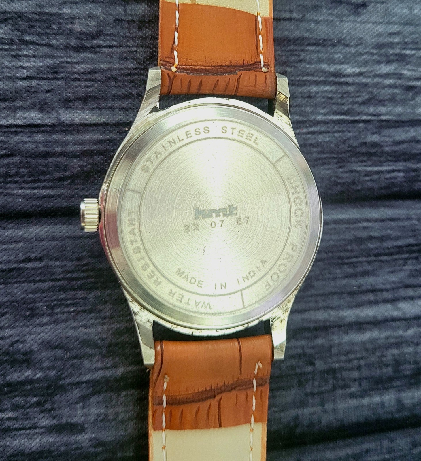 Vintage Clean Hmt Pilot Mechanical 17J Pie Pan Men’s Watch