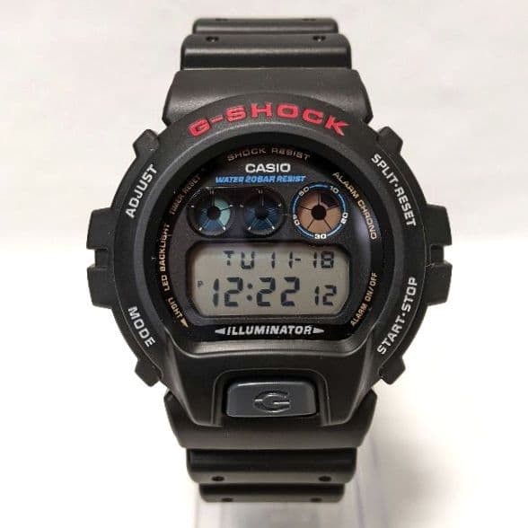 Excellent condition CASIO G-SHOCK DW-6900U-1JF Black 【USED】
