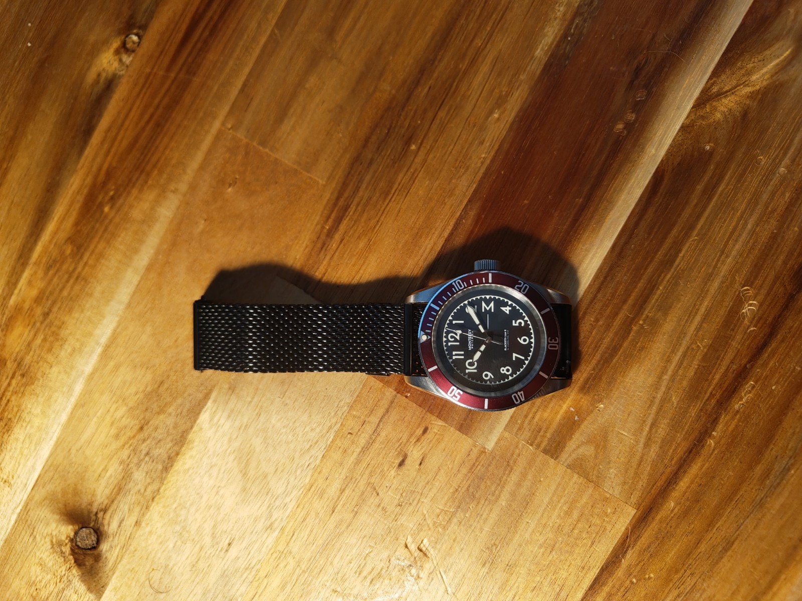 Monterey Blackstream X Luna Automatic 41 MM Diver Lume Monster Extra Strap