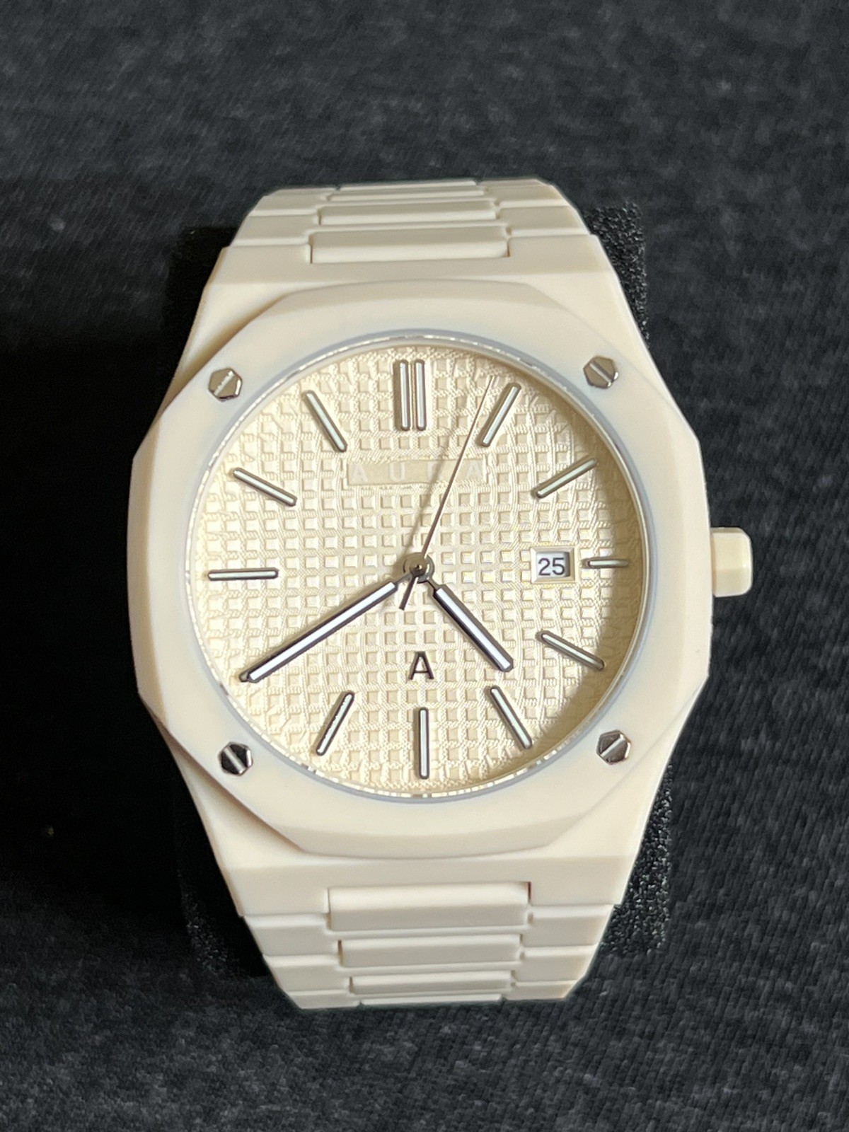 AURA Polycarbonate: ALMOND Color (The Viral Discontinued Watch-Super Rare Color)