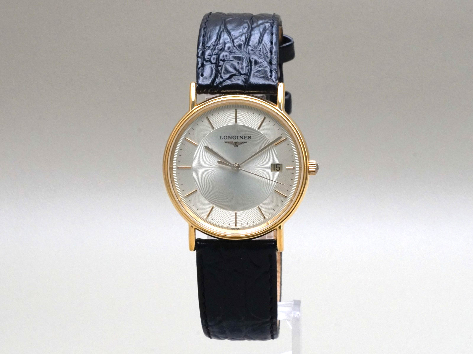 Longines Grand Classic L4.720.2 Vintage Quartz Men’s Watch 33mm Gold Dial