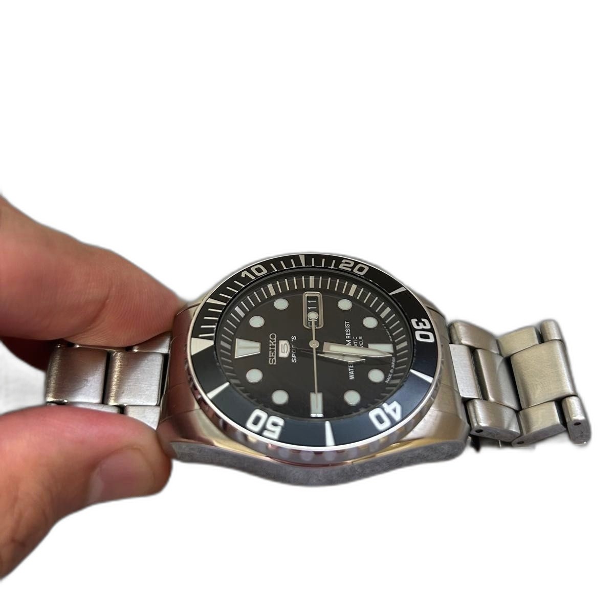 Seiko 5 Sports Automatic Diver’s Watch SNZF17J1 Pre-owned – Good