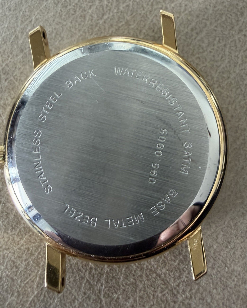 VINTAGE ARAMARK FOOD SERVICE MANAGER GOLD-TONE WATCH FACE 1996 ATLANTA OLYMPICS