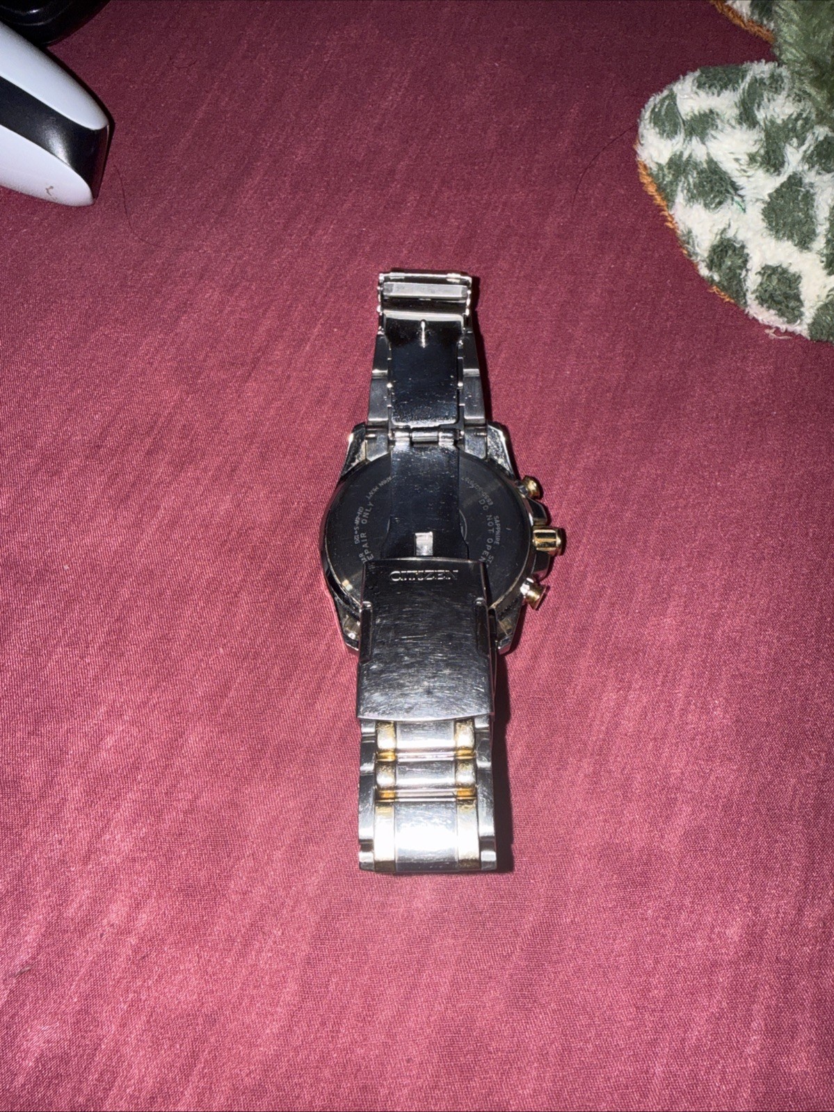 Citizen Eco-Drive E650-S075157 Two Tone Wrist Watch for Men (no Box + 2 Links)