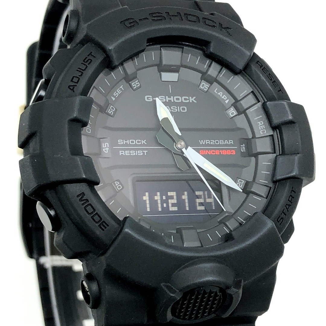 G-Shock GA 835A 1A 35th Anniversary Big Bang Black Big Case Matte Black Ana Digi