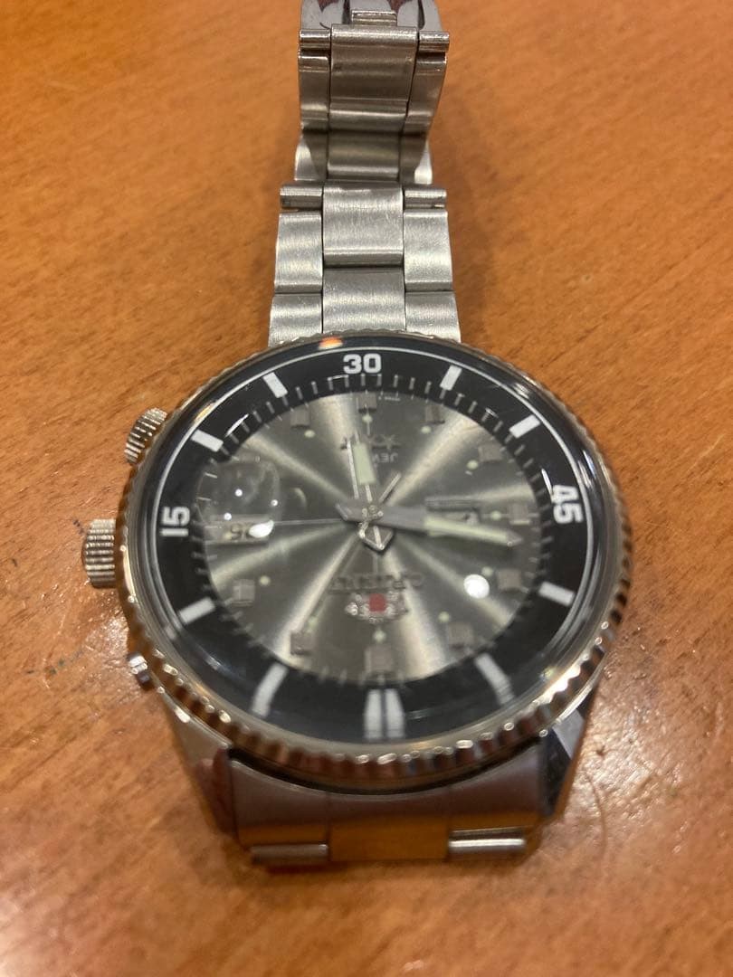 Orient Three Star Vintage Automatic Watch Rotating Inner Bezel King Master