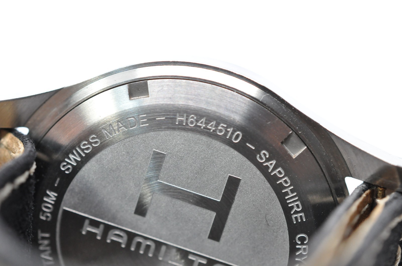 Hamilton Khaki King H644510 Quartz Day Date Brown Dial Mens Watch Made in Swiss