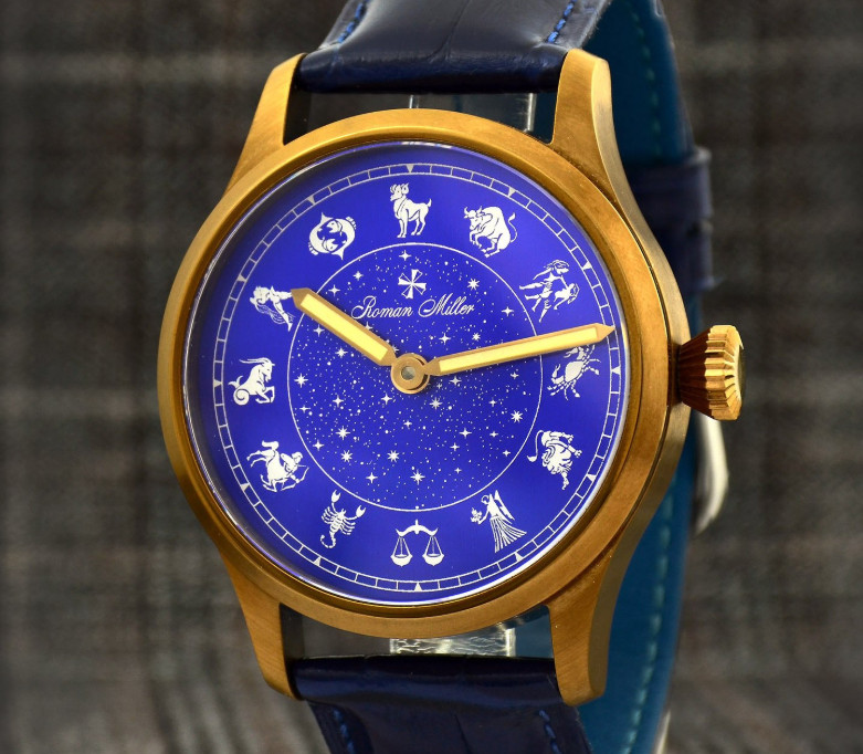Roman Miller – Zodiac, Sapphire Crystal – – Men – 2011 – Manual Wind