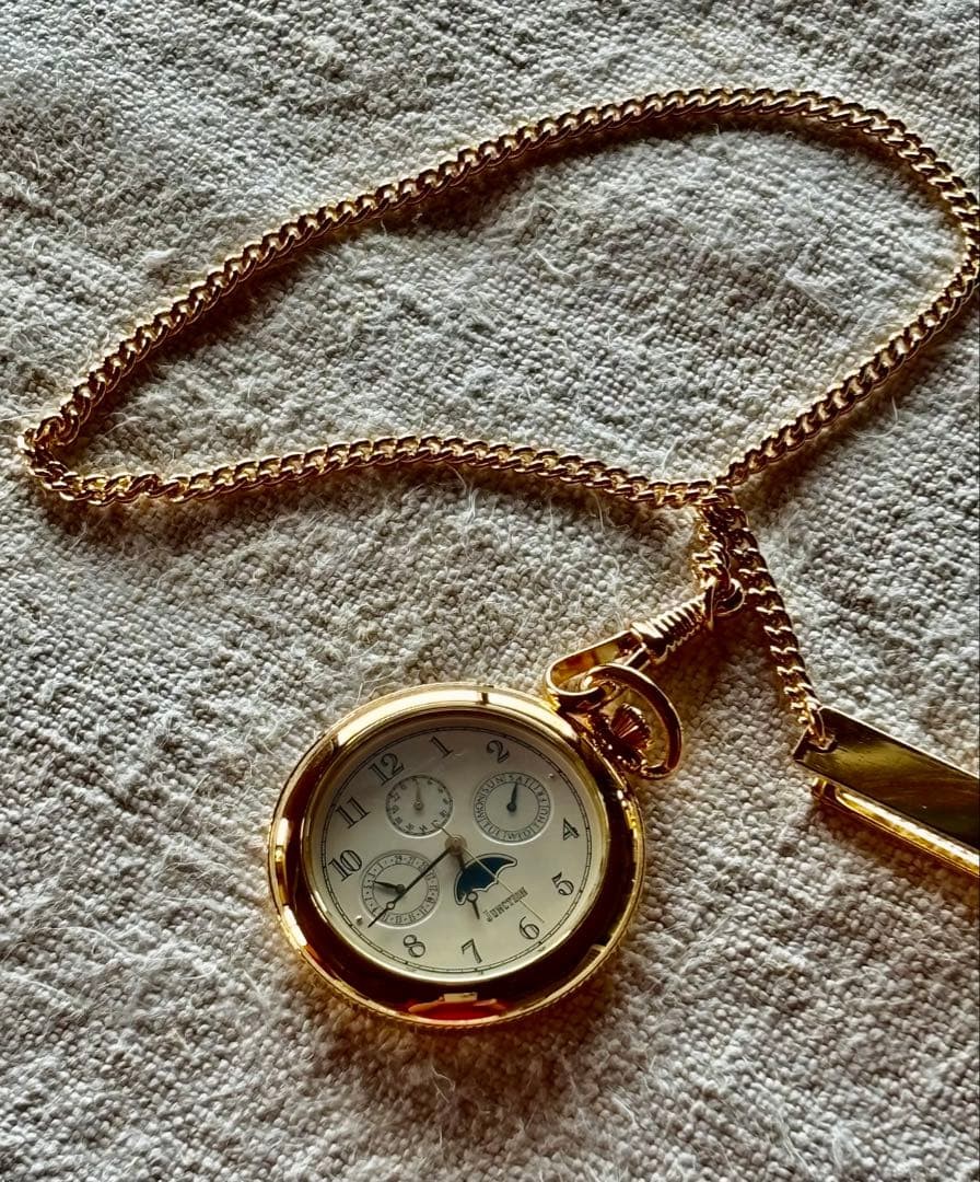 Citizen JUNCTION vintage pocket watch complete item