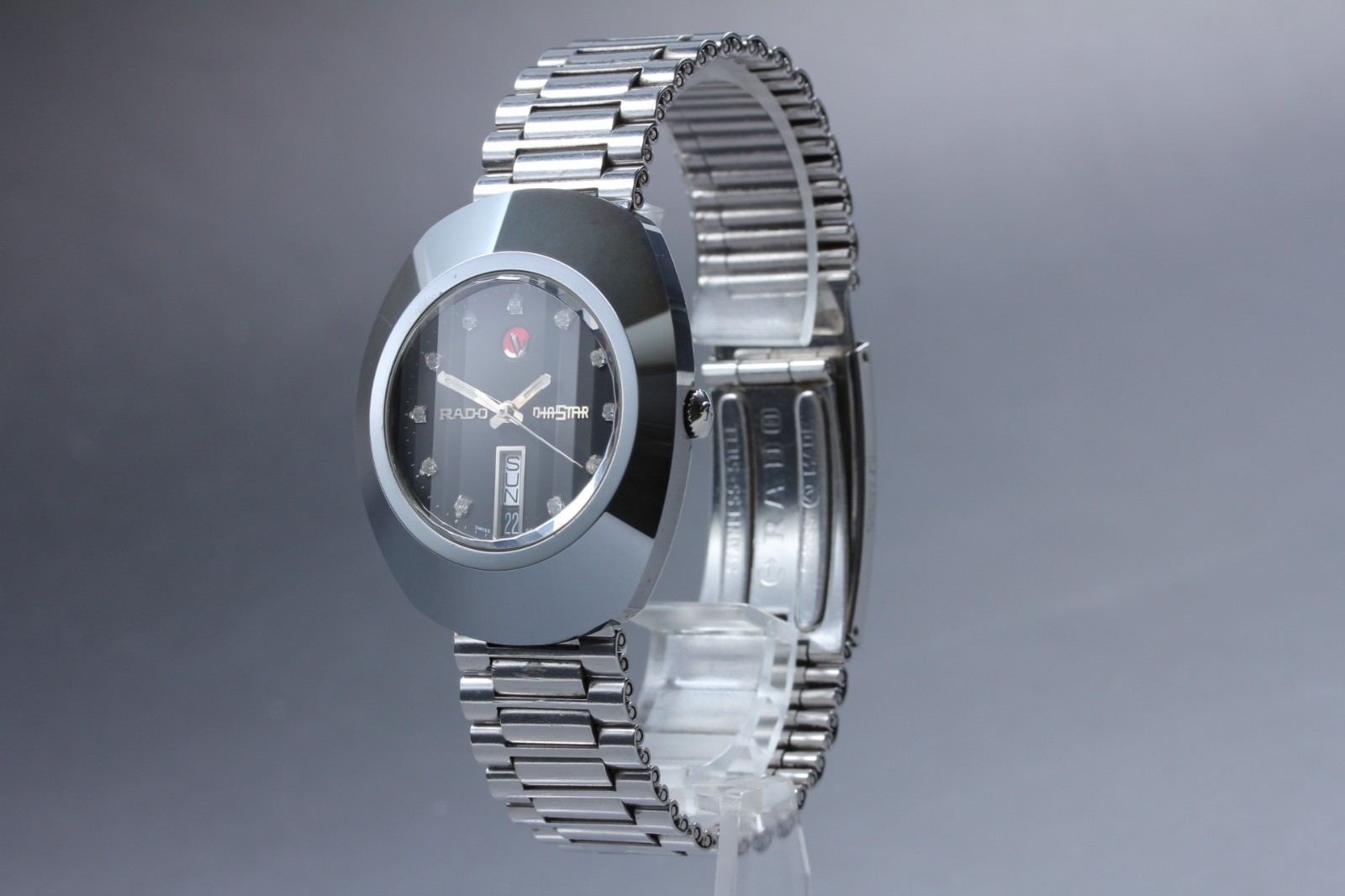 Vintage “N MINT” RADO DiaStar 636.0308.3 Automatic Men’s Watch From JAPAN #5860