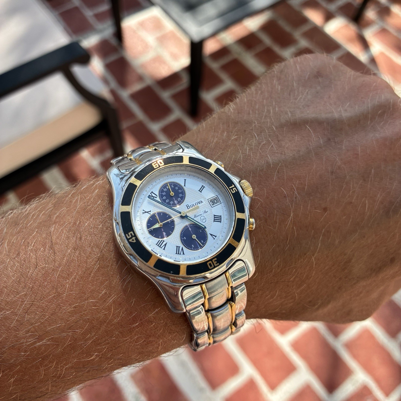 STUNNING Bulova Marine Star Chronometer Men’s Watch