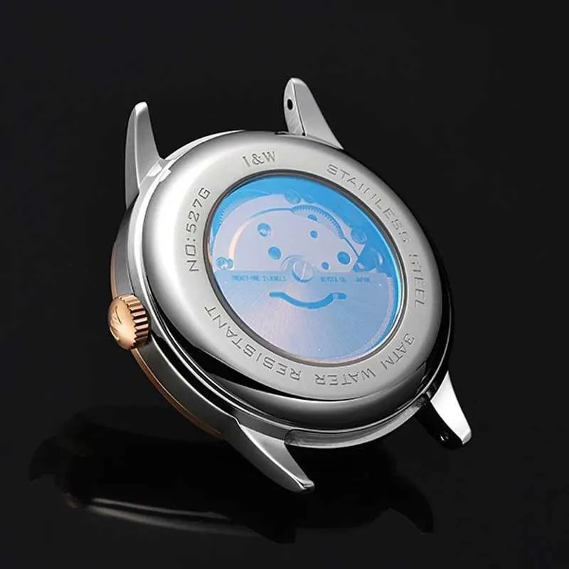 Men’s Carnival Classic Moon Phase Watch (527G) White Dial with Rose Gold Bezel