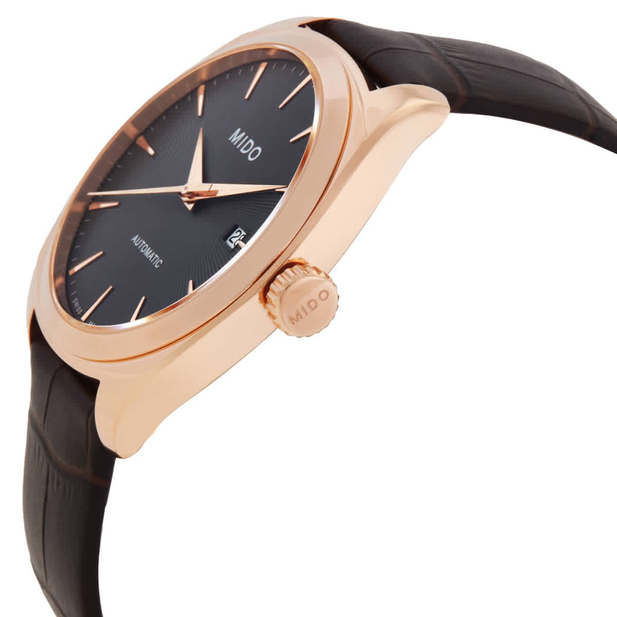 Mido Belluna Royal Automatic Grey Dial Men’s Watch M0245073606100