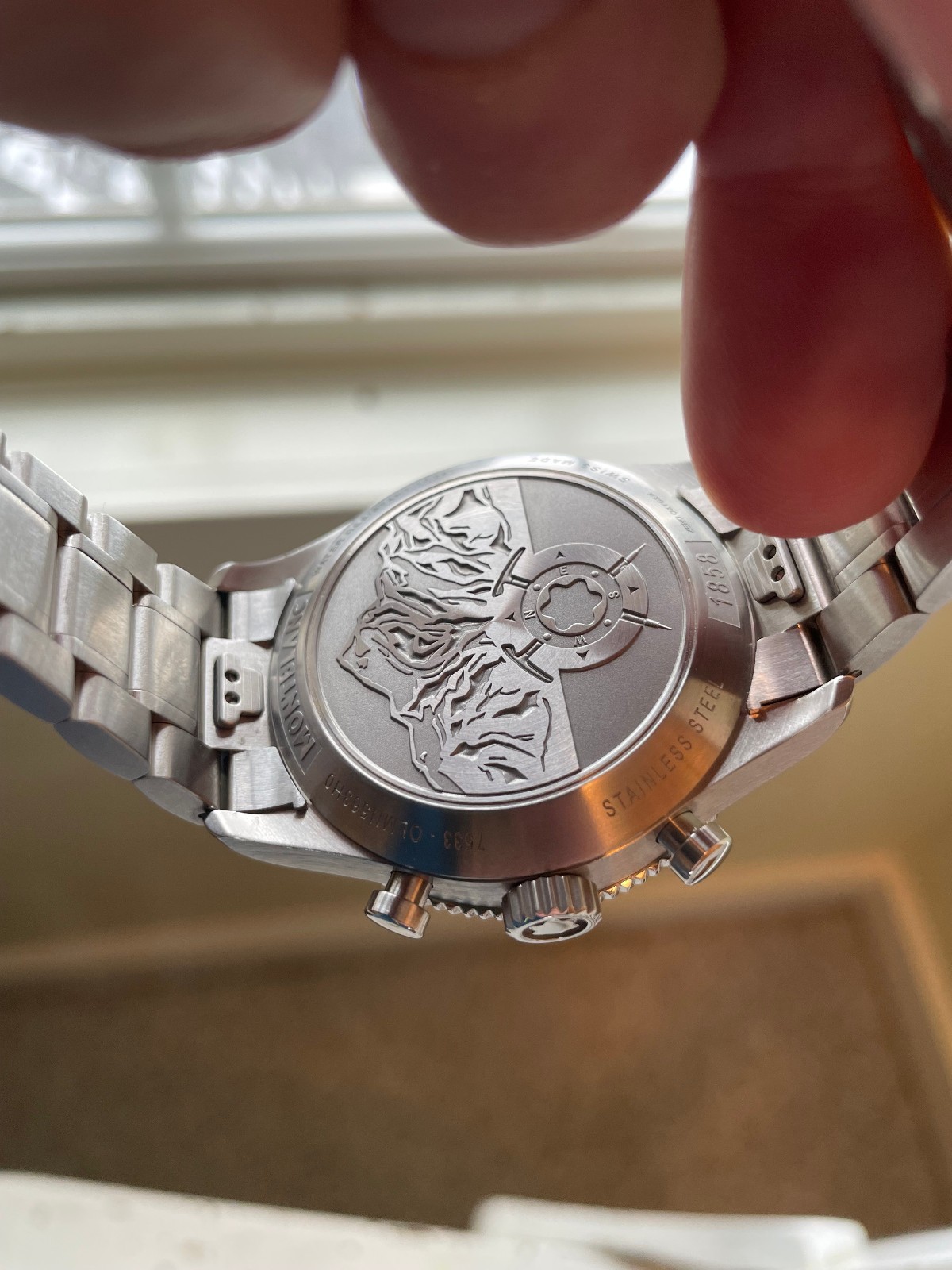 Montblanc 1858 Zero Oxygen “The 8000” Chronograph – Grey dial