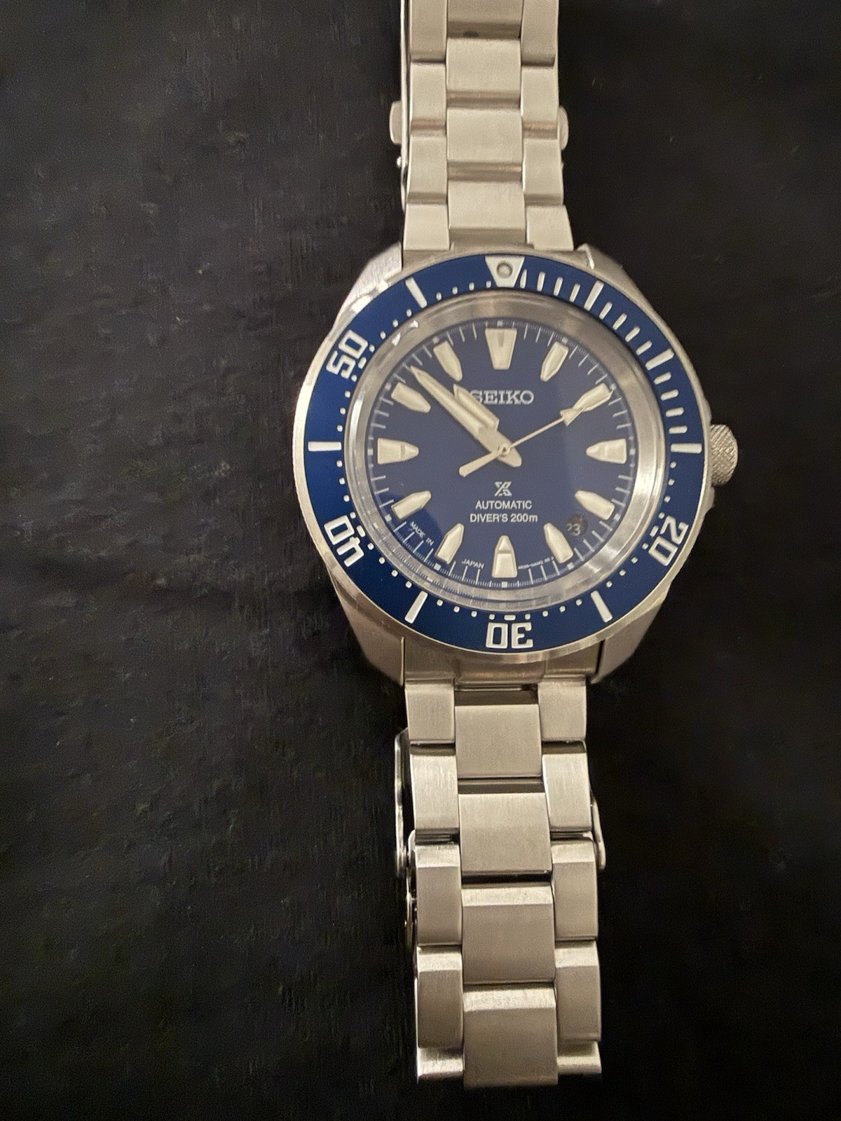 Mint Seiko Prospex SRPL51 Automatic Diver 200m BlueDial Box & Papers
