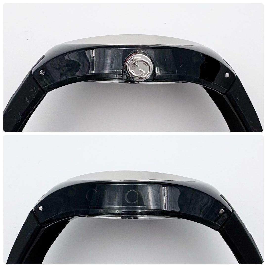 Unused Gucci sink interlocking G rubber YA137101