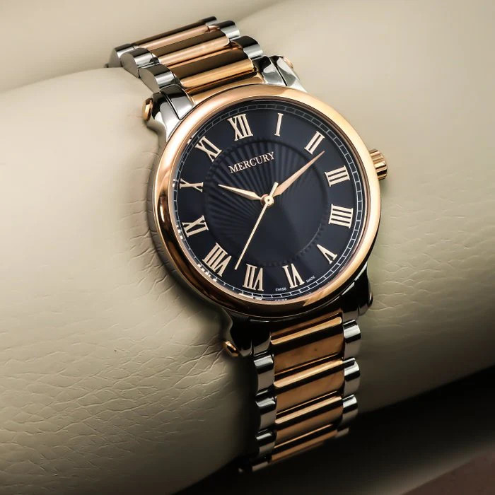 Mercury – Swiss Watch – ME385-SR-9 Swiss Quartz 36 mm ME385 50m (5 ATM, 169
