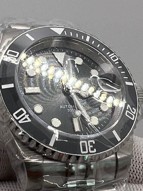 USA SELLER! Steeldive Gray SD1953 Diver/Sub-Bracelet Choice w/Grey Rubber Option