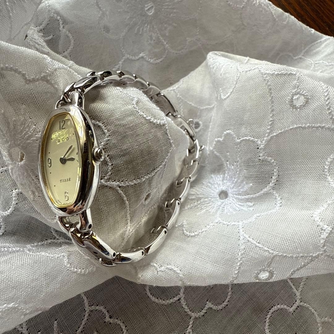 SEIKO Tisse Oval Watch Bracelet