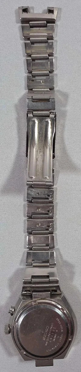 Vintage Seiko Bell-Matic Automatic Blue Alarm Watch Running – SD Padres Engraved