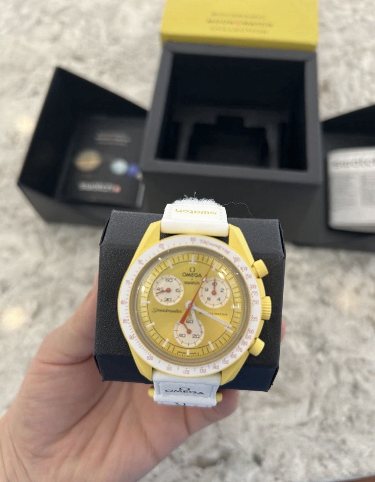 Omega x Swatch Mission to The Sun Moonswatch Brand New Box+Papers NEW Bioceramic