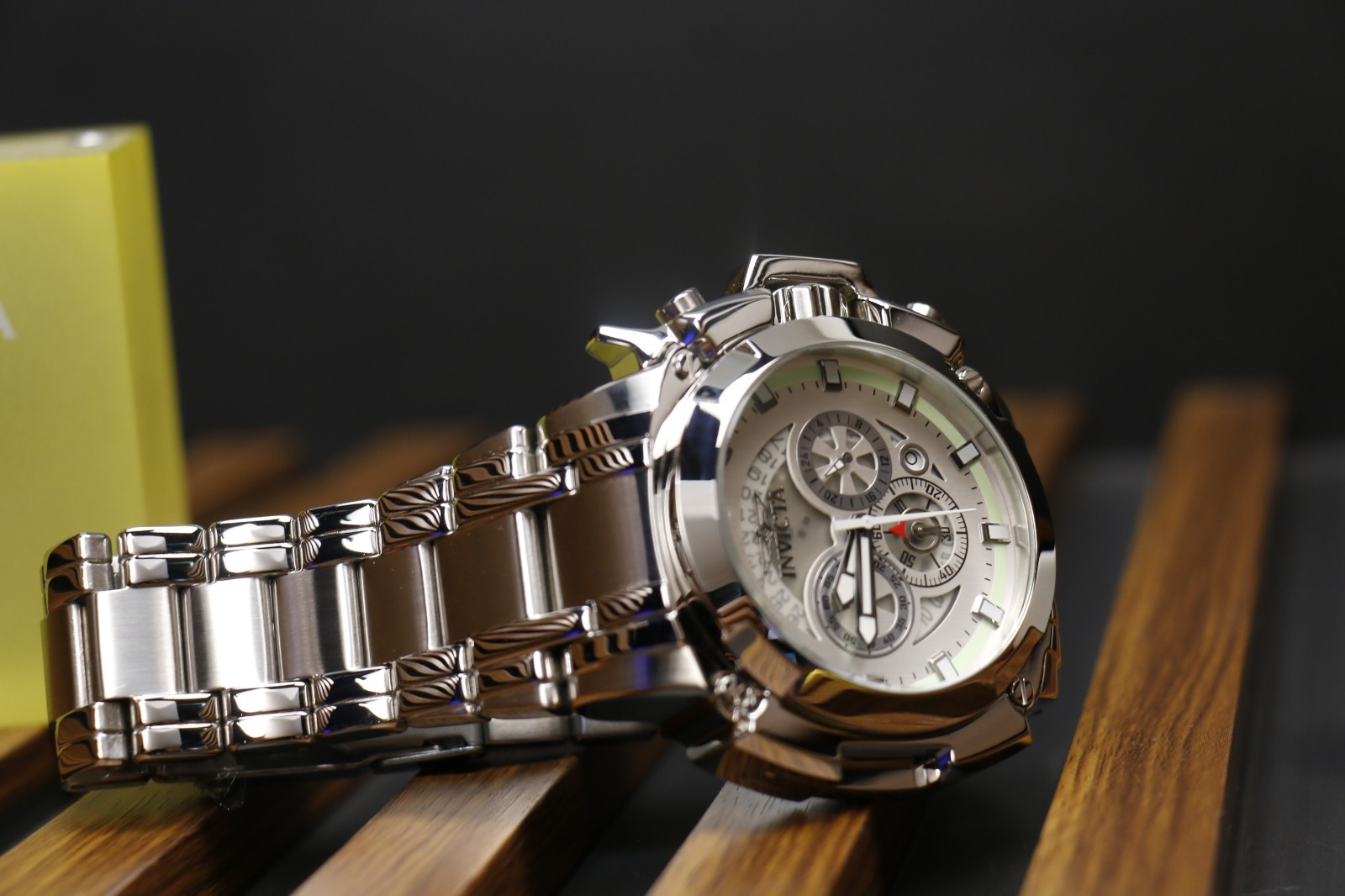 Invicta Coalition Forces Behemoth Men’s Watch 60mm, (Man of War) Steel 49772