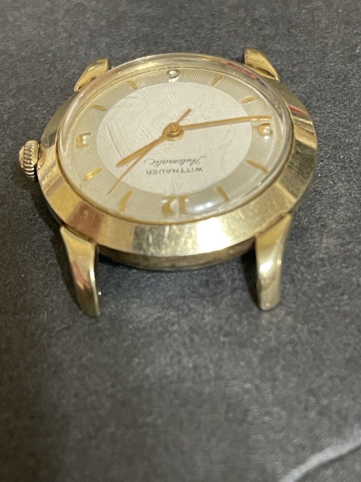 1950s Wittnauer Auto Wristwatch 10K G.F. 34mm 17J 2070-SW 11ARG Runs