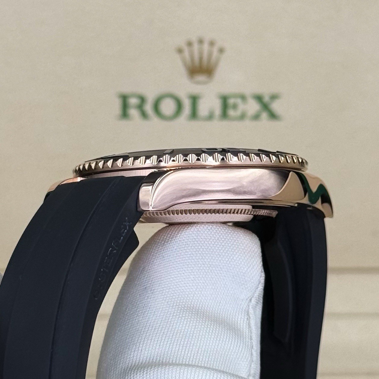 Rolex Yacht-Master 37 Rose Gold Certified Rolex Preowned 2024 Ref 268655