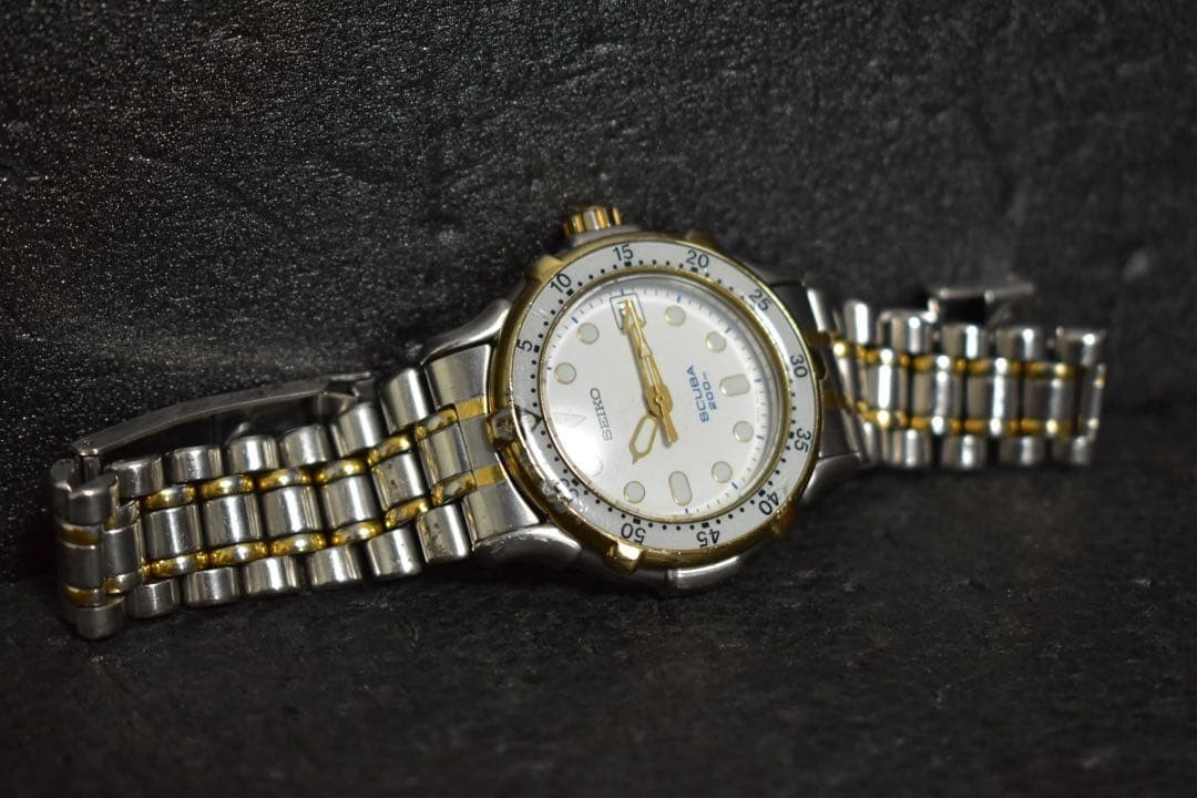 [Working Condition] SEIKO Scuba 200M Quartz Men’s Watch