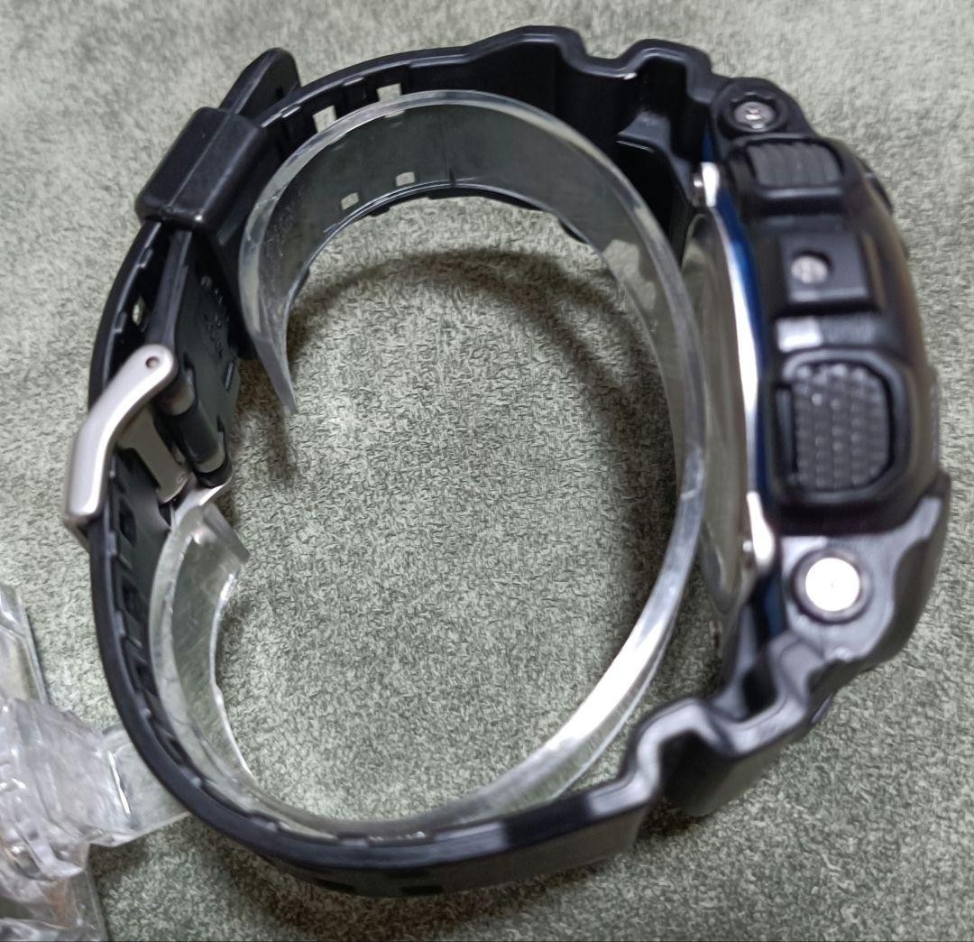 CASIO G-SHOCK GA-100CB Matte Black x Blue