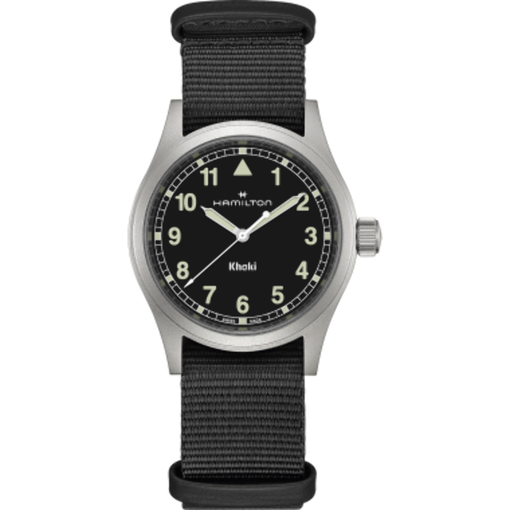 Hamilton Khaki Field Quartz 38mm Black Dial Men’s Watch
