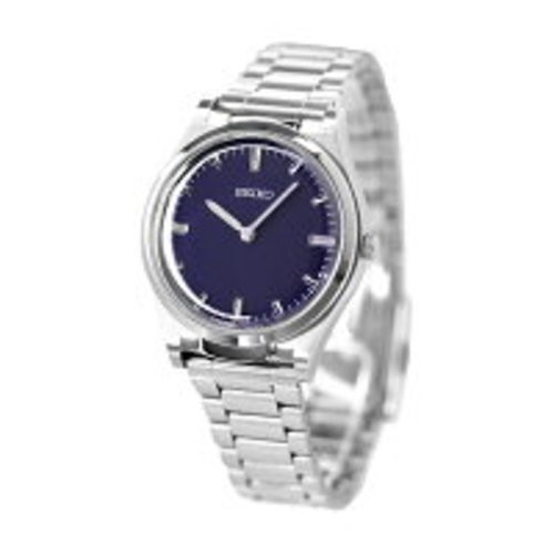 Seiko Men’s Silver Tactile Quartz Watch SQBR021 for Visually Impaired New JAPAN