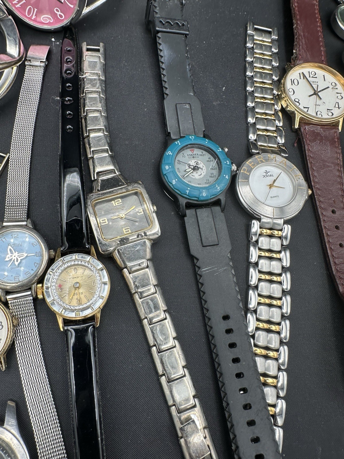 Watch LOT Timex Baronet Dakota Cato Anne Klein II PLUS VARIOUS AS IS REPAIR LOT