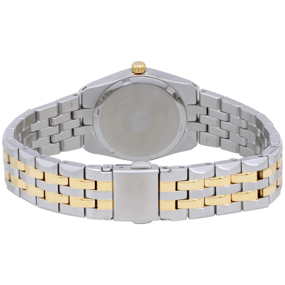 Citizen Eco-Drive Women’s Two-Tone Stainless Steel Blue Dial Watch EW2294-53L