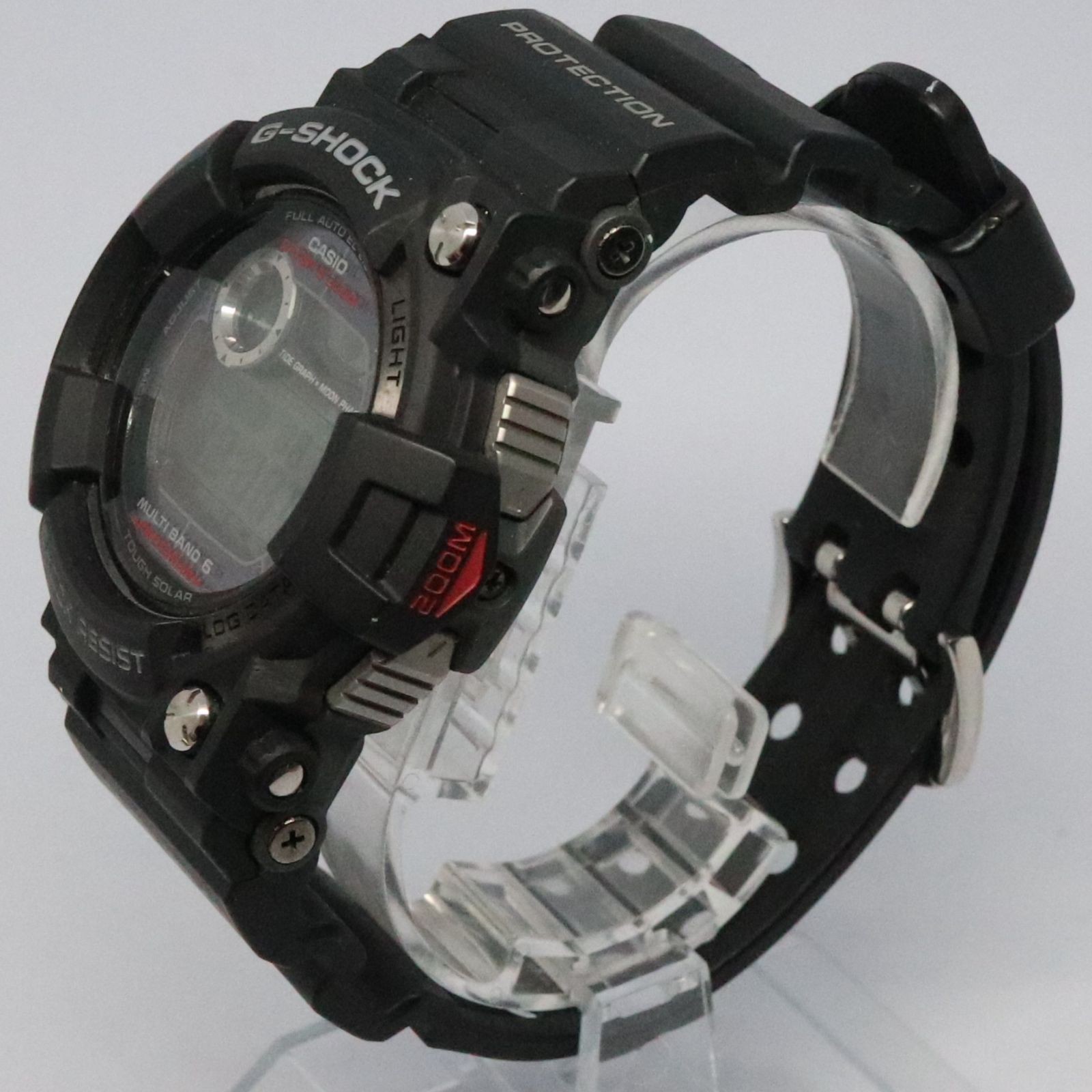 Working Item CASIO G SHOCK FROGMAN GWF 1000 1JF Good Condition Black Radio Solar